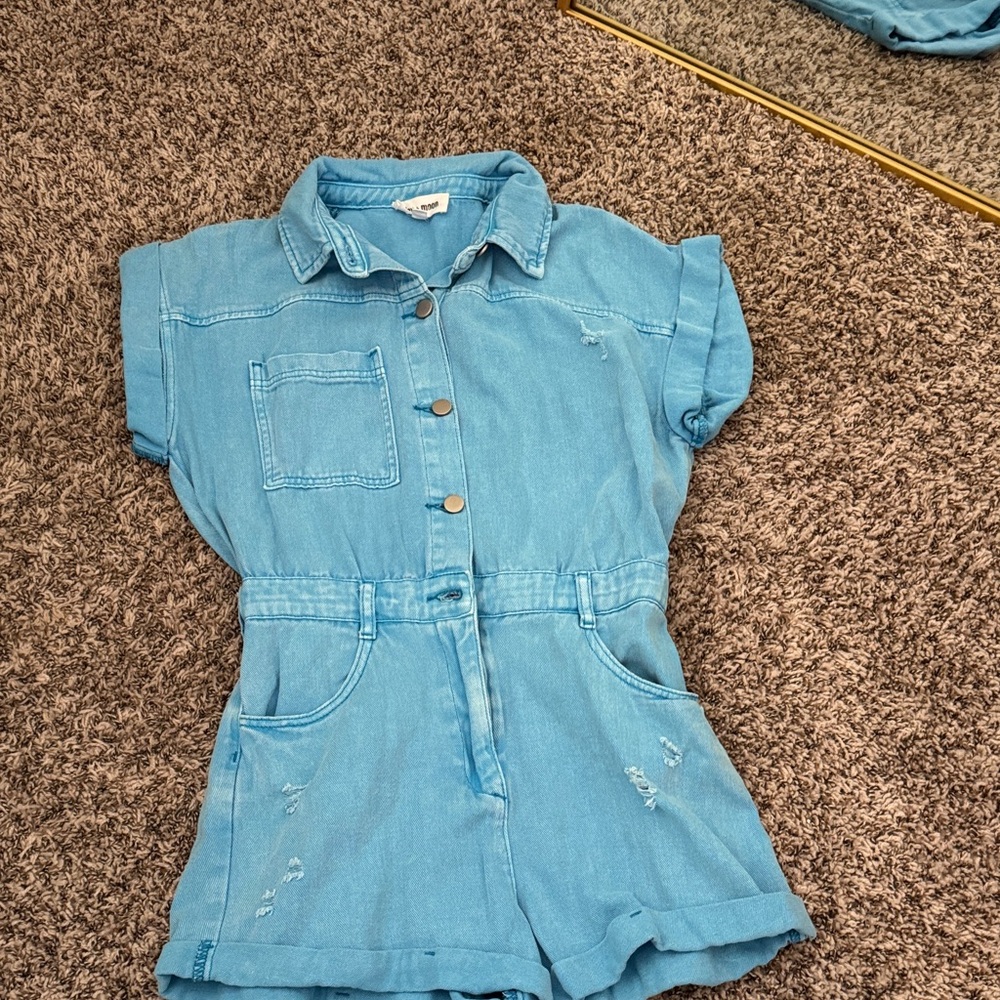 Blue Denim romper